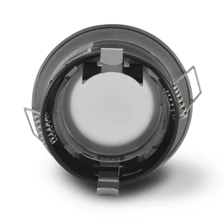 SUPPORT DE SPOT BBC  ROND ALUMINIUM  ETANCHE  IP 65  82mm