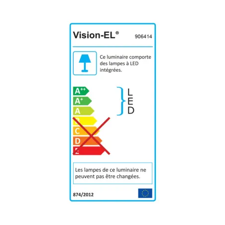 LANTERNE SUR MAT 230V SERIE YS7 60 W IP 65 IK 10 4000K