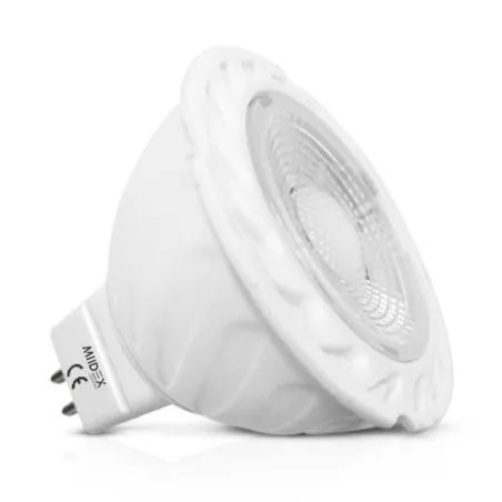LED   6 W  GU5.3 2800 K  38 deg  DIM  AC/DC  BOITE