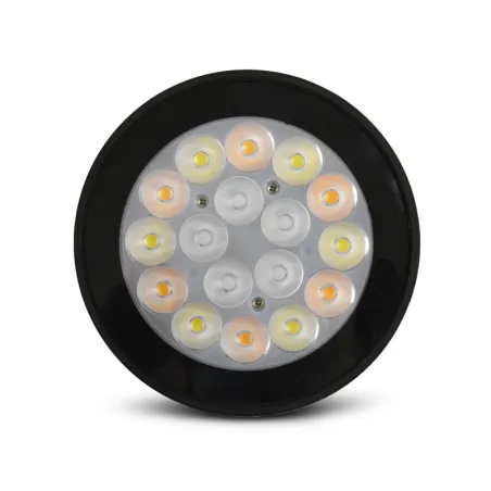 PROJECTEUR EXTÉRIEUR NOIR 230V 9W RGB + BLANC CCT IP65