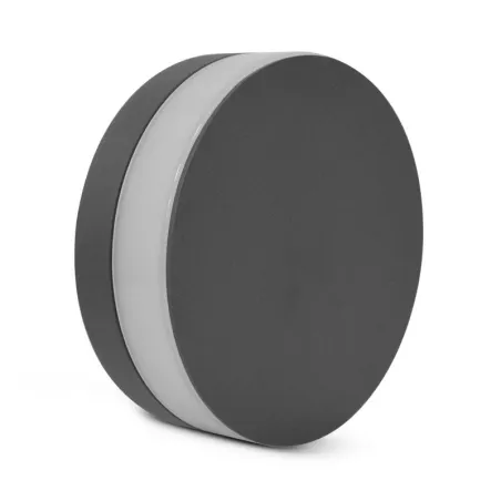 APPLIQUE MURAL LED 10 W 230 V 4000K ANTHRACITE IP54 ROND