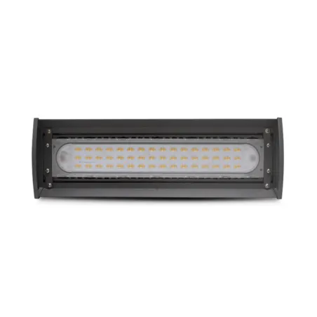 LAMPE INDUSTRIELLE LED INTÉGRÉES GRIS ANTHRACITE 100W 11000 LM 4000K - GARANTIE 5 ANS