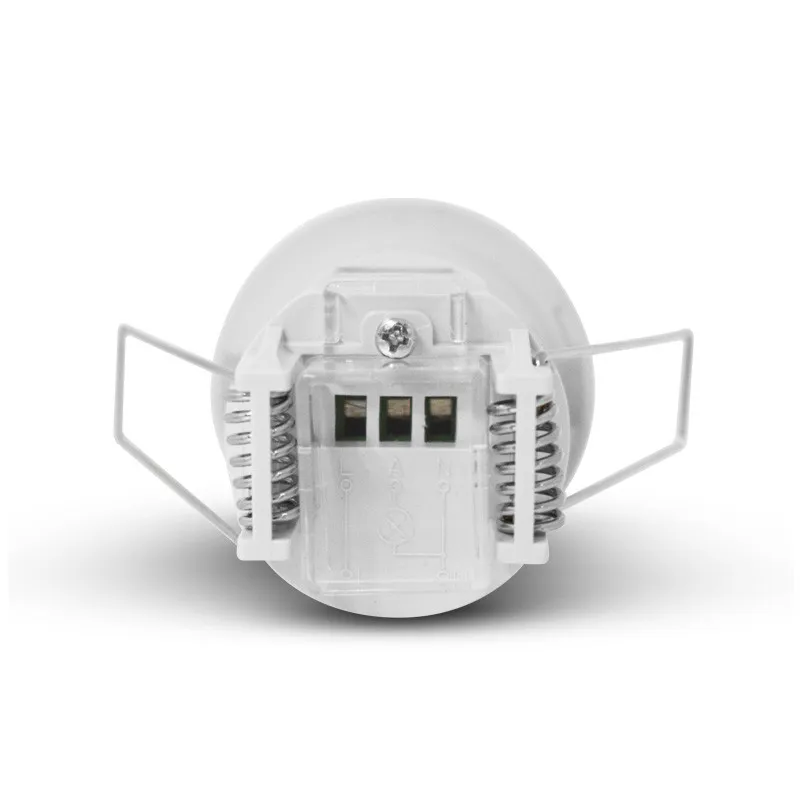 DETECTEUR DE MOUVEMENT IR ENCASTRABLE IP54 360deg ROND 400 W BBC