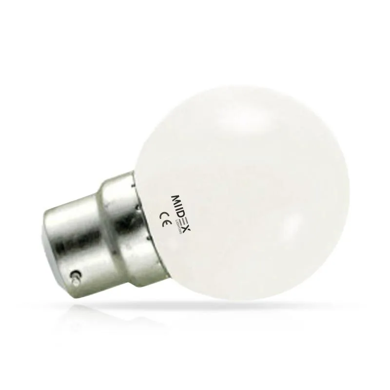 LED   1 W  BULB B22  3000 K DEPOLI BOITE