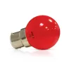 LED   1 W  BULB B22  ROUGE  BOITE