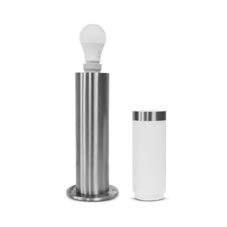 POTELET E27 INOX 304 IP44 450mm INOX 304