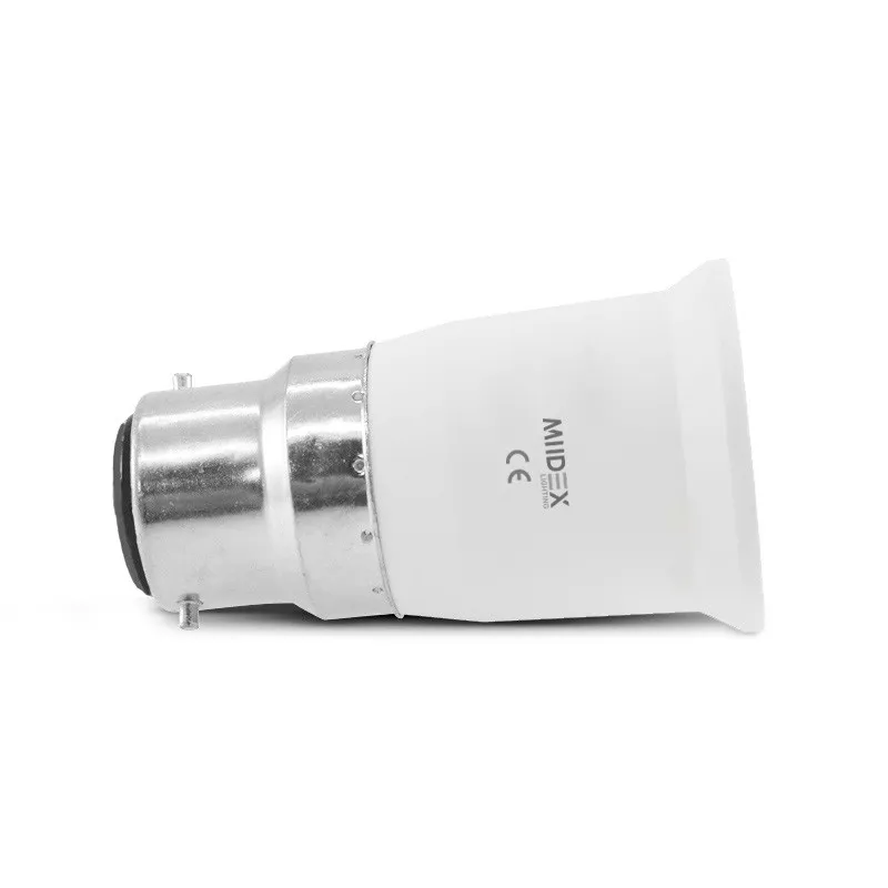 ADAPTATEUR BASE CULOT B22 VERS E27