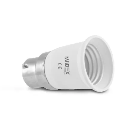 ADAPTATEUR BASE CULOT B22 VERS E27