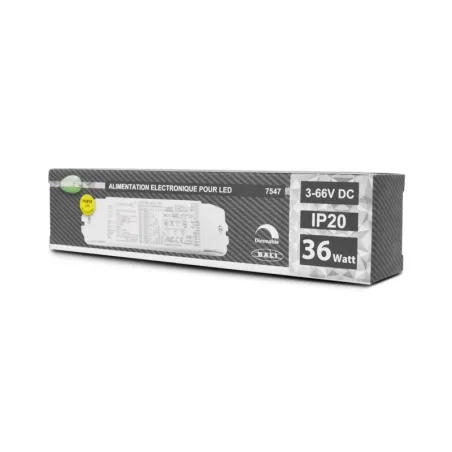 ALIM LED  DALI PUSH 12-38W   3-66 VDC 200-1050mA   IP20 0-10V