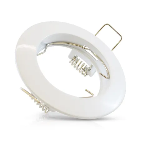 SUPPORT DE SPOT ROND BLANC 79 mm
