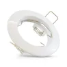 SUPPORT DE SPOT ROND BLANC 79 mm