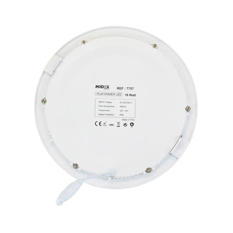 plafonnier-led-blanc-o220-18w-3000k