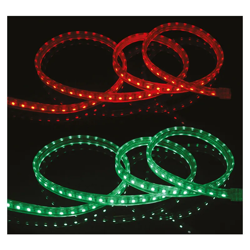 BOBINE LED  5050  50 M 8W/M 230 V IP65   RGB + ALIM