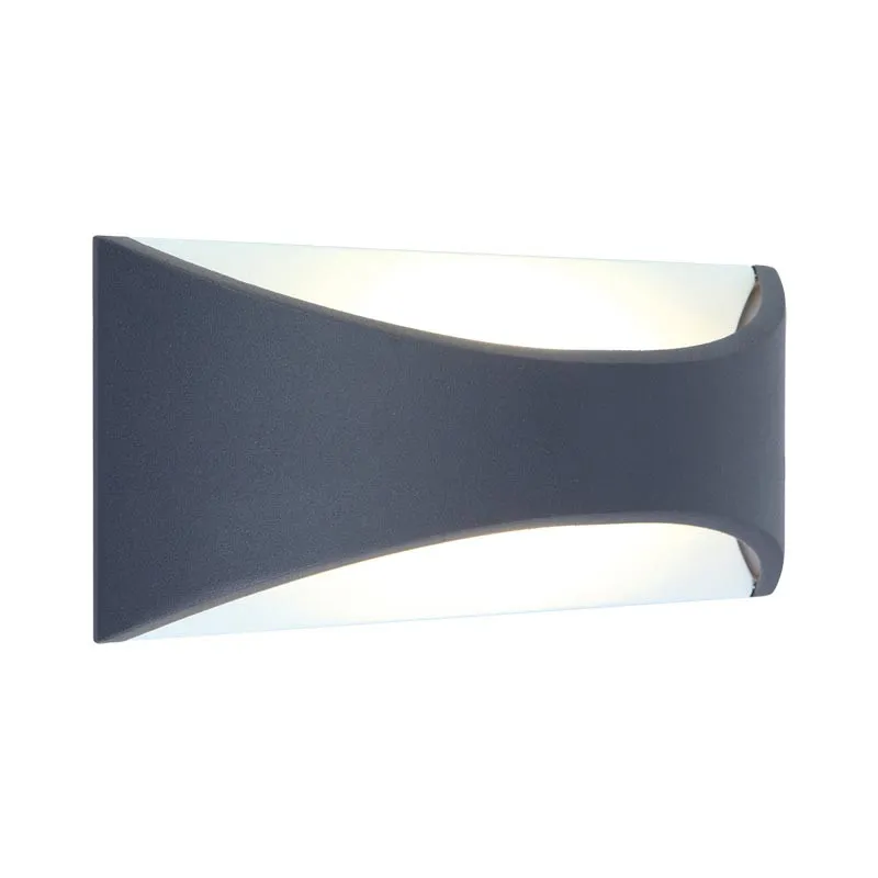 APPLIQUE MURAL LED 12 W 230 V 3000 K ANTHRACITE IP65