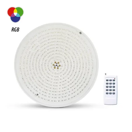 LED  PAR56 PISCINE 12V AC 32 W     RGB BOITE + TELECOMMANDE