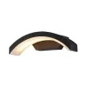 APPLIQUE MURALE CURVILIGNE LED 6 W 4000K GRIS ANTHRACITE IP54