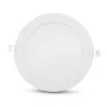 LED PLAFOND DIAM 170 12 W 6000 K ALU BLANC