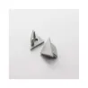 TERMINAISON PROFILE LED ANGLE 45deg GRIS PACK DE 2