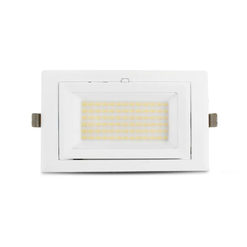 SPOT ENCASTRABLE ORIENTABLE 230V  24 X145  40W CCT + PUISS AJUST 5ANS