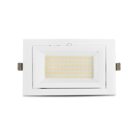 SPOT ENCASTRABLE ORIENTABLE 230V  24 X145  40W CCT + PUISS AJUST 5ANS