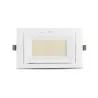 SPOT ENCASTRABLE ORIENTABLE 230V  24 X145  40W CCT + PUISS AJUST 5ANS