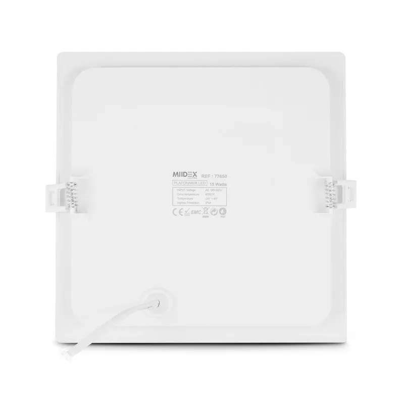 PLAFONNIER LED BLANC 200 X 200 15W 6000K