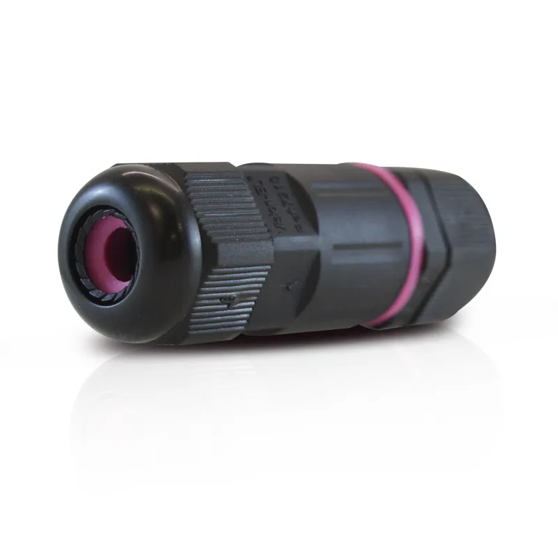 CONNECTEUR ETANCHE IP68 450 V NOIR 3 FILS