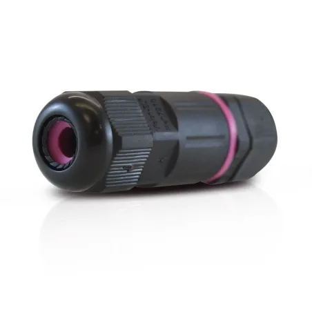 CONNECTEUR ETANCHE IP68 450 V NOIR 3 FILS