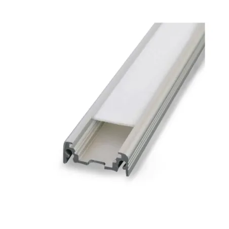 PROFILE LED PLAT 1000MM ALU BRUT x10