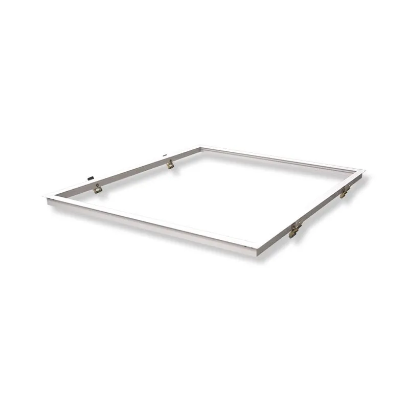 cadre placoplatre encastrement pour dalle led 60x60cm panneaux lumineux 600x600mm