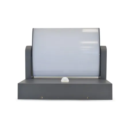 APPLIQUE MURAL LED 12 W ORIENTABLE 3000K GRIS ANTHRACITE IP54 + DETEC