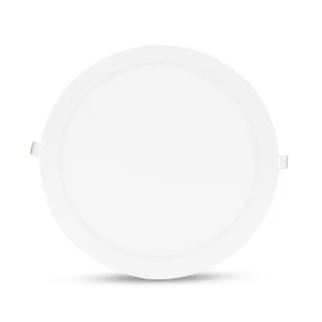 LED PLAFOND  DIAM 225  18 W  6000 K  ALU BLANC