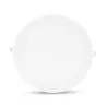 LED PLAFOND  DIAM 225  18 W  6000 K  ALU BLANC