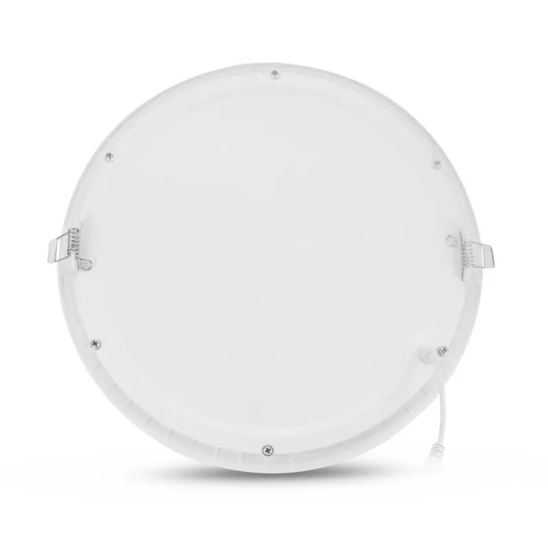 LED PLAFOND  DIAM 225  18 W  6000 K  ALU BLANC