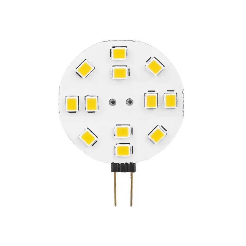 Ampoule LED G4-12v-2W 3000K BOITE SMD PLATE