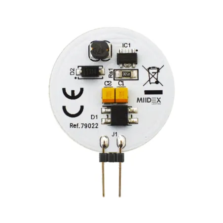 Ampoule LED G4-12v-2W 3000K BOITE SMD PLATE