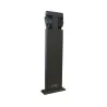 POTELET RECTANGULAIRE 67cm LED 8 W DIFF ORIENTABLE 4000K GRIS IP54