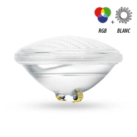 LED  PAR56 PISCINE 12V AC 18 W CCT + RGB BOITE