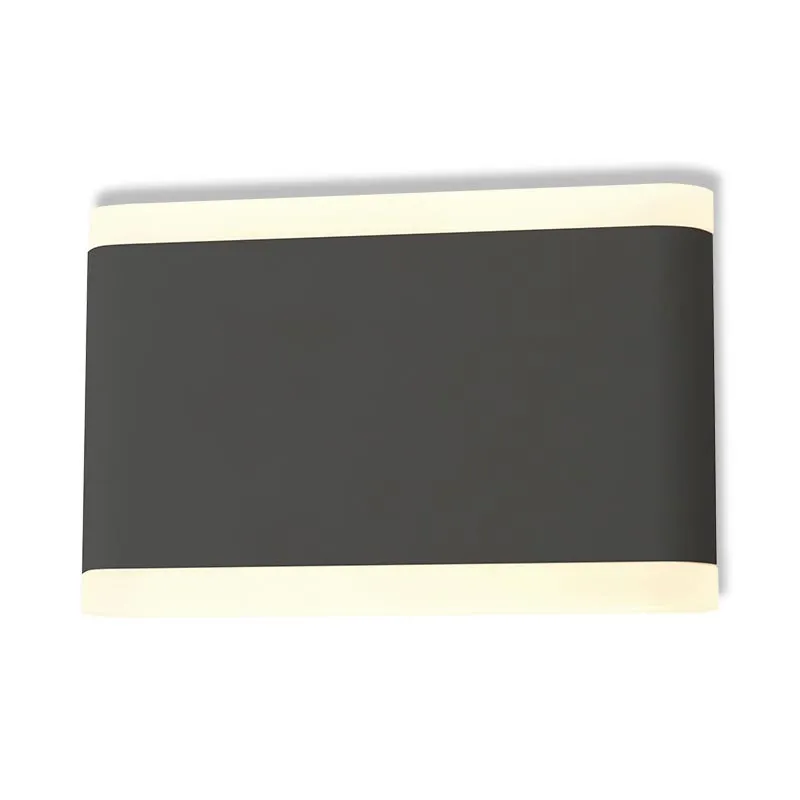 APPLIQUE MURALE LED 10 W 175 mm 3000K GRIS ANTHRACITE IP54