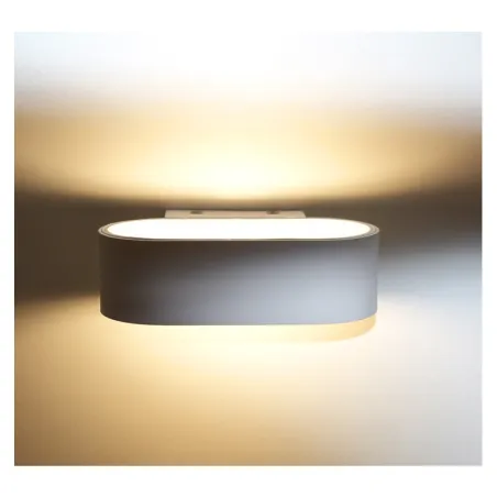 APPLIQUE MURAL LED 6 W 230 V 3000 K BLANC IP20