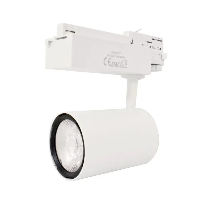 SPOT LED SUR RAIL 35 W BLANC 3000K IP20