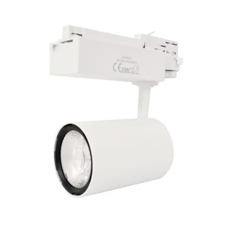 SPOT LED SUR RAIL 35 W BLANC 3000K IP20