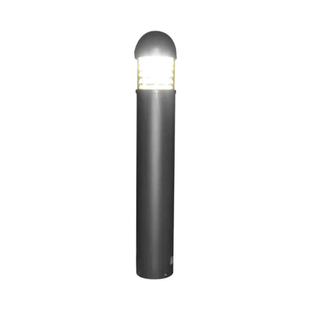 POTELET PARALUME 230 V 25 W GRIS 3000 K IP65 TRANS