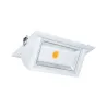 SPOT ENCASTRABLE ORIENTABLE 230 V  235 X 145  30 W BLANC 3000 K