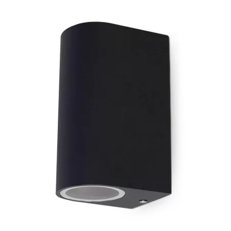 APPLIQUE MURAL LED 230 V 2 X GU10 IP44 ANTHRACITE CYLINDRIQUE