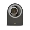 APPLIQUE MURAL LED 230 V 2 X GU10 IP44 ANTHRACITE CYLINDRIQUE