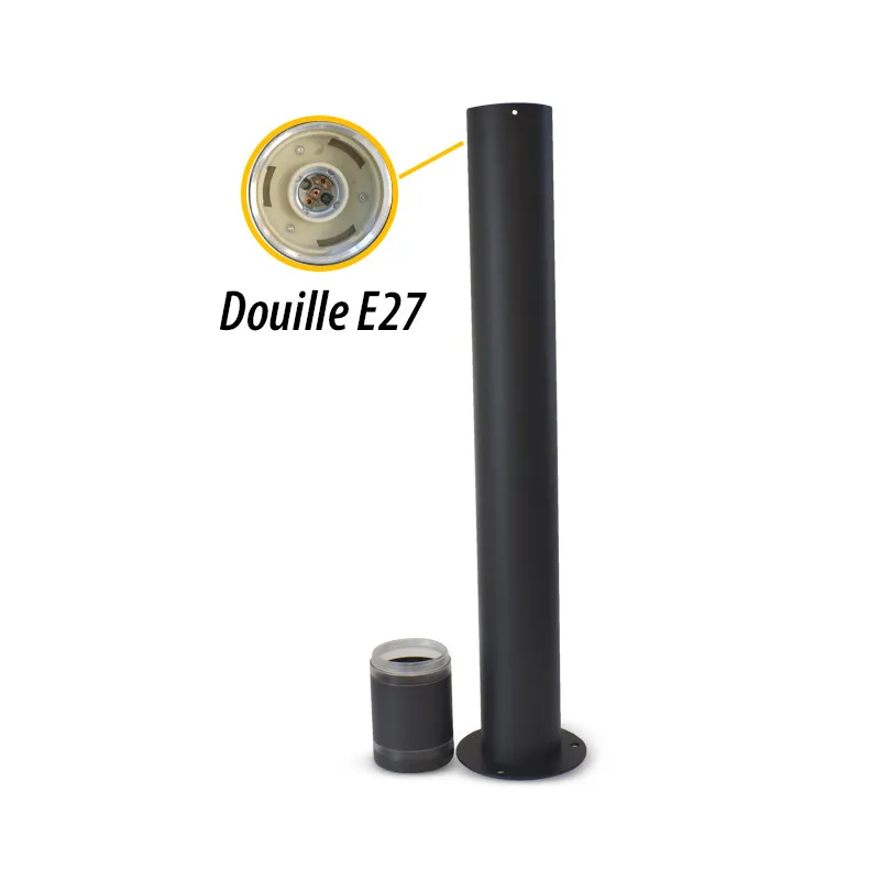 POTELET E27 ANTHRACITE IP44