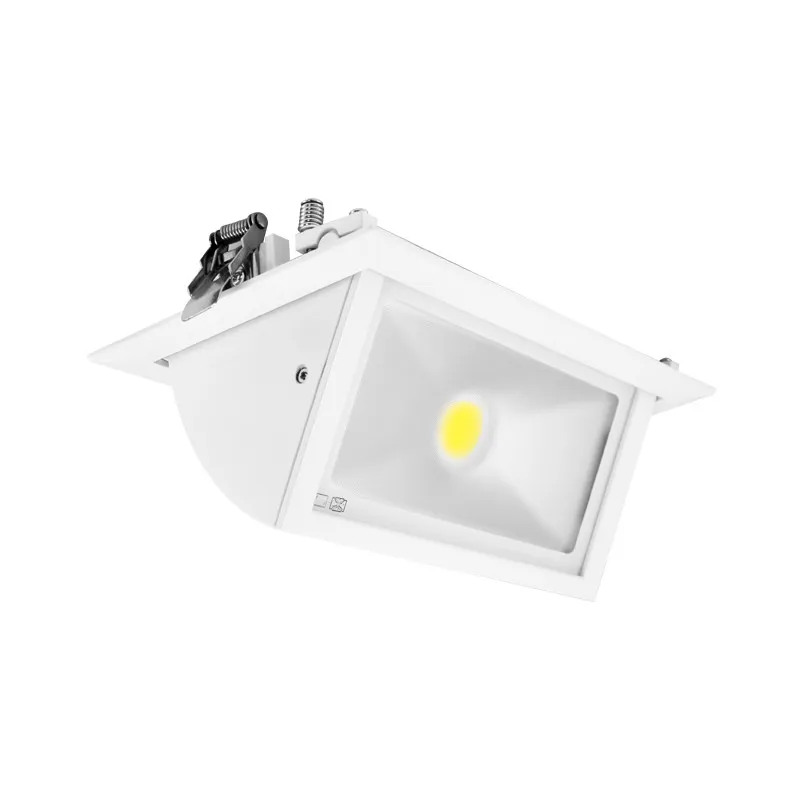 SPOT ENCASTRABLE ORIENTABLE 230 V  230 X 140  30 W BLANC 4000 K