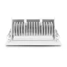 SPOT ENCASTRABLE ORIENTABLE 230 V  230 X 140  30 W BLANC 4000 K