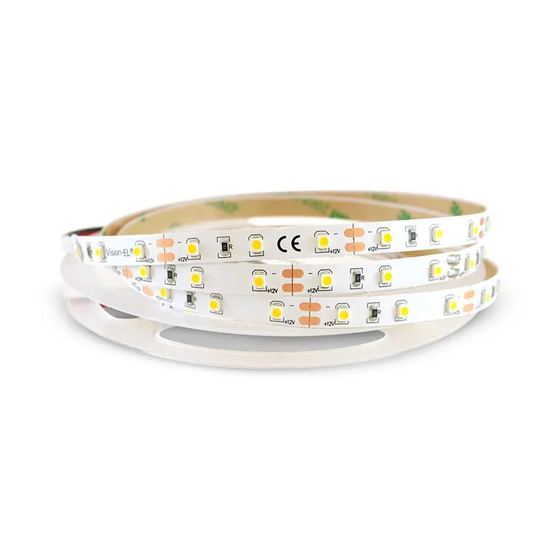 BANDE LED  BLANC 4000 K  5 M  60 LEDS ET 4.8 W / M IP20 12V
